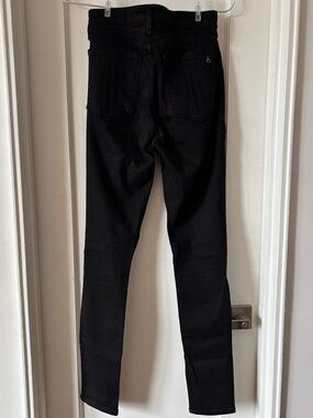 Rag & Born New York Women’s Black Nina High Rise Skinny Pants